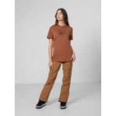 Брюки 4F WOSNOWBOARD TROUSERS SPDS001 H4Z22-SPDS001-81S р. M коричневый Брюки 4F WOSNOWBOARD TROUSERS SPDS001 H4Z22-SPDS001-81S р. M коричневый
