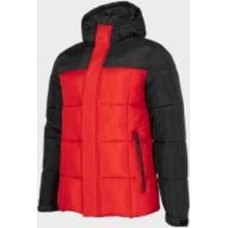 Пуховик мужской зимний 4F JACKET KUMP009 H4Z22-KUMP009-61S р.M красно-черный