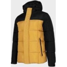 Пуховик мужской зимний 4F JACKET KUMP009 H4Z22-KUMP009-71S р.S желто-черный