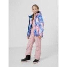 Куртка для девочек демисезонная 4F SKI JACKET JKUDN002 HJZ22-JKUDN002-56A разноцветная Куртка для девочек демисезонная 4F SKI JACKET JKUDN002 HJZ22-JKUDN002-56A разноцветная
