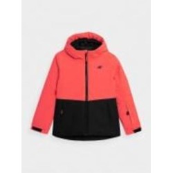 Куртка для девочек демисезонная 4F SKI JACKET JKUDN001 HJZ22-JKUDN001-63N кораловая