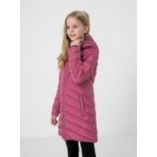 Пальто для девочек демисезонное 4F JACKET JKUDP003 HJZ22-JKUDP003-53S сиреневое