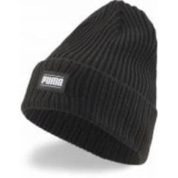 Шапка Puma RIBBED CLASSIC CUFF BEANIE 2403801 р.one size черный