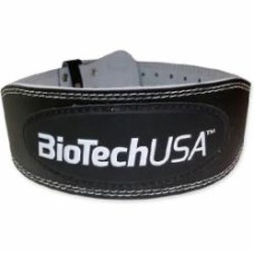 Пояс для тяжелой атлетики BioTech Leather (P)Austin 1 M черный