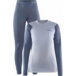 Комплект термобелья Craft CORE WARM BASELAYER SET W 1909708-362909 р.S голубой