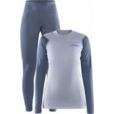 Комплект термобелья Craft CORE WARM BASELAYER SET W 1909708-362909 р.XS голубой