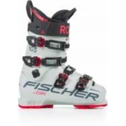 Ботинки горнолыжные FISCHER RC4 THE CURV р. 26,5 U15422 белый
