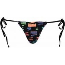 Плавки Puma PUMA SWIM WOMEN SIDE TIE TANGA STRING 1P 93806601 р.M черный