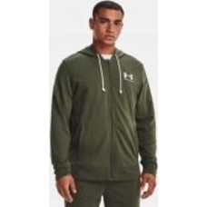 Джемпер Under Armour RIVAL TERRY LC FZ 1370409-390 р. S хаки