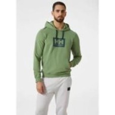 Джемпер Helly Hansen HH BOX HOODIE 53289-406 р. S зеленый