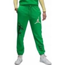 Брюки Nike W J BRKLN FT GFX PANT DZ3384-310 р. S зеленый