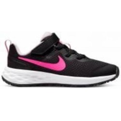 Кроссовки демисезонные Nike REVOLUTION 6 DD1095-007 р.35 черные