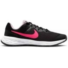 Кроссовки демисезонные Nike REVOLUTION 6 DD1096-007 р.38 черные