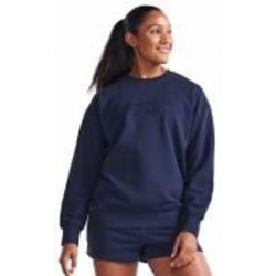 Свитшот 2XU Form French Terry Crew WR7076a_MDN/WHT р.L синий