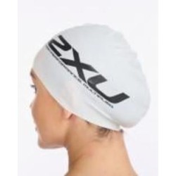 Шапочка для плавания 2XU Silicon Swim Cap US1355f_SIL/SIL one size серый