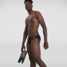 Плавки Speedo MEDLEY LOGO 7CM BRF AM BLACK/GREY 8-09739G692 р.38 черный