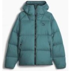 Куртка мужская зимняя Puma CLASSICS OVERSIZED PUFFER JACKET 62326643 р.XL зеленая