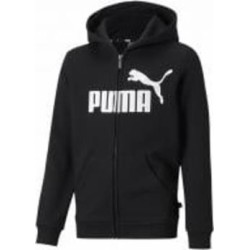 Джемпер Puma ESS BIG LOGO FZ HOODIE FL B 58696701 р.140 черный