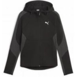 Джемпер Puma Evostripe Full-Zip Hoodie 67607301 р.XS черный