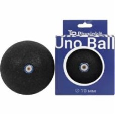 Массажный мяч PhysioKit Uno Ball 10 см черный (113m)