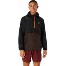 Анорак мужской Asics FUJITRAIL ANORAK 2011C382-600 р.M черный