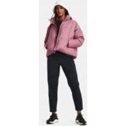 Пуховик женский Under Armour UA CGI DOWN PUFFER JKT 1378858-697 р.S-M розовый