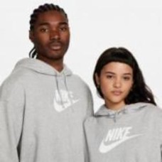 Джемпер Nike W NSW CLUB FLC GX CROP HDY DQ5850-063 р.L серый