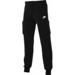 Брюки Nike K NSW CLUB FLC CRGO PNT LBR FD3012-010 р. XS черный