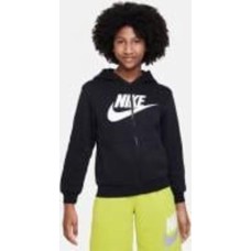 Джемпер Nike K NSW CLUB FLC HD FZ LS HBR FD2990-010 р.S черный