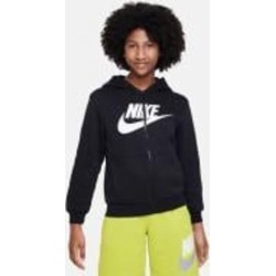 Джемпер Nike K NSW CLUB FLC HD FZ LS HBR FD2990-010 р.S черный