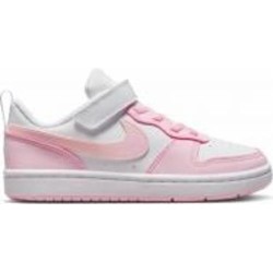 Кроссовки для девочек демисезонные Nike COURT BOROUGH LOW RECRAFT DV5457-105 р.27,5 розовые