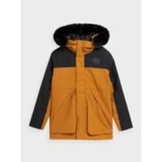 Куртка-парка для мальчиков 4F JACKET M109 4FJAW23TJACM109-82S коричневая