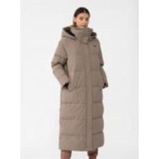 Пальто женская 4F DOWN JACKET F237 4FAW23TDJAF237-82S р.S коричневая Пальто женская 4F DOWN JACKET F237 4FAW23TDJAF237-82S р.S коричневая