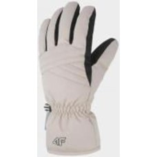 Варежки 4F GLOVES FNK F106 4FWAW23AFGLF106-83S р.L /бежевый