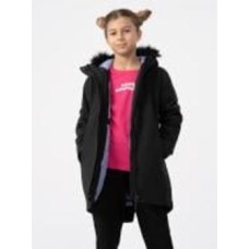 Куртка-парка для девочек 4F JACKET F106 4FJAW23TJACF106-21S черная