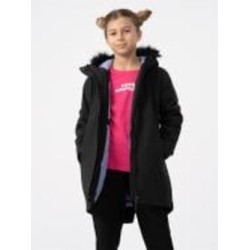 Куртка-парка для девочек 4F JACKET F106 4FJAW23TJACF106-21S черная