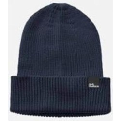 Шапка Jack Wolfskin ESSENTIAL BEANIE 1910881_1010 р.one size синий