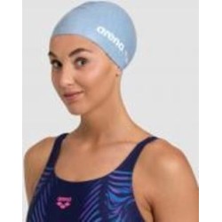 Шапочка для плавания Arena SILICONE CAP 006359-901 one size голубой