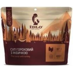 Суп ЇDLO гороховый с индейкой ID SZMSUB02
