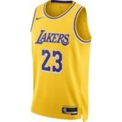Майка Nike LAL MNK DF SWGMN JSY ICN 22 DN2009-733 р.M желтый