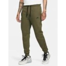 Брюки Nike M NK TCH FLC JGGR FB8002-222 р. 2XL зеленый