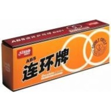 Мячи для настольного тенниса DHS Double Circle Dual AW2324 р.OS белый