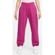 Брюки Nike W NSW PHNX FLC HR OS PANT DQ5887-615 р. L розовый
