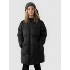 Пуховик для девочек зимний 4F DOWN JACKET F455 4FJWAW24TDJAF455-20S р.140 черный