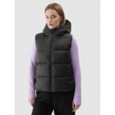 Жилет 4F VEST JACKET F141 4FWAW24TVJAF141-20S р.S черный