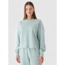Свитшот 4F SWEATSHIRT F1305 4FWAW24TSWSF1305-47S р.S зеленый