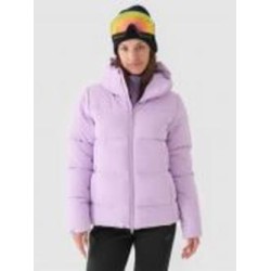 Куртка женская зимняя 4F TECHNICAL JACKET F573 4FWAW24TTJAF573-52S р.S фиолетовая