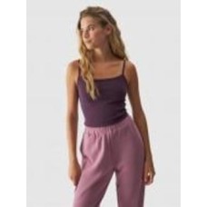 Майка 4F SLEEVELESS F107 4FWAW24TSLEF107-50S р.S фиолетовый
