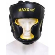 Шлем боксерский MaxxPro р. M AHG-636 Black Vynil M черный