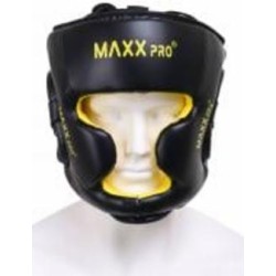 Шлем боксерский MaxxPro р. M AHG-636 Black Vynil M черный